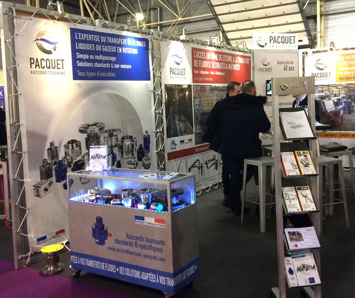 Rotary union, Pacquet, trade show, France
