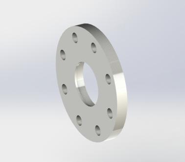 Flat flange, rotary union, Pacquet