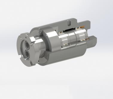 Draaikoppeling SN61 met twee kanalen, Pacquet
