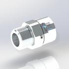 Raccord tournant TP500 fileté, Pacquet