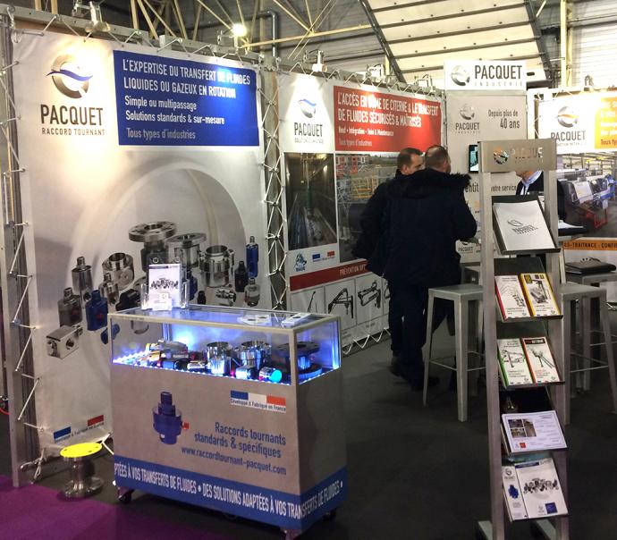 Rotary union, Pacquet, trade show, France