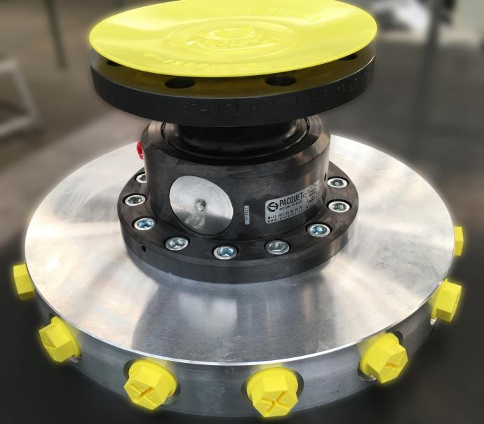 Raccord tournant sur-mesure multi circuits, Pacquet