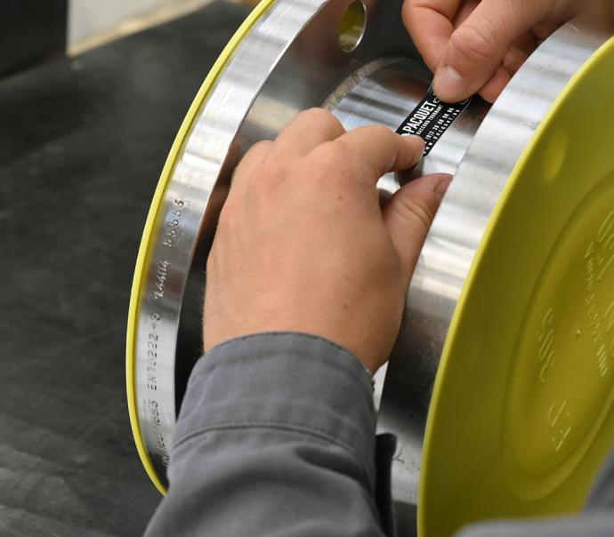 Pacquet, traceability commitment, rotary union