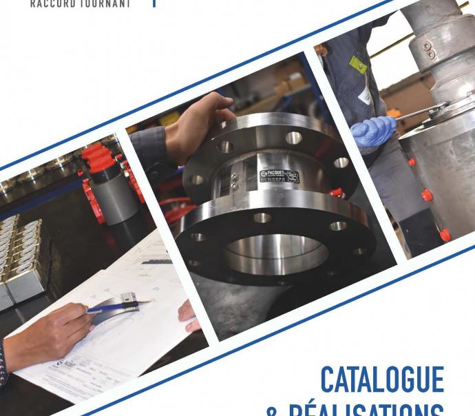 Catálogo descargable, juntas rotativas, Pacquet