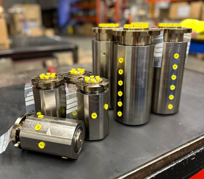 raccords tournants hydrauliques haute pression pour le BTP
